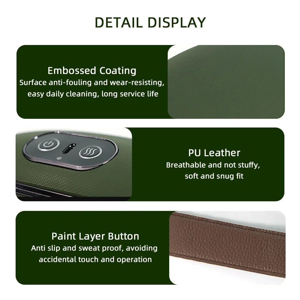 2026 NEW Bionic Finger Neck Shoulder Massager Wireless Neck Cervical  Kneading Massage Shawl Brushless Motor Neck masajeador